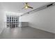 Loft space featuring neutral walls, ceiling fan, with views of downtown at 150 E Robinson St # 1023, Orlando, FL 32801