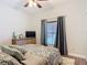 Comfortable bedroom featuring soft bedding, natural light, and a calming color scheme at 169 Verde Way, Debary, FL 32713