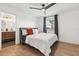 Bedroom with bathroom access and a nice view at 218 Pebblerock Ct, Orlando, FL 32828