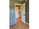 Inside view of laundry area showing a stackable washer and dryer unit at 2826 Osprey Cove Pl # 103, Kissimmee, FL 34746