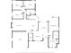 Detailed floor plan showcasing the layout of the home, including bedrooms, living areas, and bathrooms at 3618 Rothbury Dr, Belle Isle, FL 32812