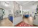 Bright living space with unique decor and open concept design to kitchen at 5012 Shoreway Loop # 10107, Orlando, FL 32819