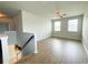 Upstairs loft area with hardwood floors and plenty of natural light at 5107 Longmeadow Park St, Orlando, FL 32811