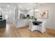 Modern kitchen featuring stainless steel appliances, white cabinetry, and ample counter space, perfect for culinary enthusiasts at 2918 Rodrick Cir, Orlando, FL 32824
