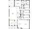 Detailed floor plan showcasing the layout of this home, including the kitchen, bedrooms, and living spaces at 345 S Sunset Ave, Mascotte, FL 34753