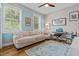 Comfortable bedroom with natural light, perfect for relaxation or hobbies at 5182 Appenine E Loop, St Cloud, FL 34771