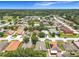 Aerial view of the neighborhood showcasing the street layout and surrounding area at 5431 Lochdale Dr, Orlando, FL 32818