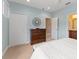 Cozy bedroom with ample closet space and ensuite bathroom at 600 Egret Place Dr, Winter Garden, FL 34787