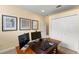 Spacious home office featuring desk, closet and natural lighting at 600 Egret Place Dr, Winter Garden, FL 34787