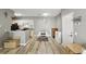 Comfortable living space featuring wood-look floors, neutral paint and dining area at 1125 Lake Shadow Cir # 5109, Maitland, FL 32751