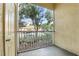 Relaxing outdoor patio with a garden view, perfect for enjoying a peaceful morning at 1125 Lake Shadow Cir # 5109, Maitland, FL 32751