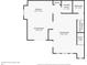 Floor plan featuring a spacious kitchen, dining room, and living room layout at 12414 Baleria Cv # 104, Orlando, FL 32837