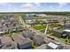 Aerial view of a house in a neighborhood near green spaces and community amenities at 13208 Leggett Aly, Orlando, FL 32827