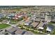 Aerial view showing a home's location within a quiet and Gathering-friendly suburban community at 13208 Leggett Aly, Orlando, FL 32827