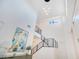 Staircase with an open concept, soaring ceilings, modern railings, and lots of natural light at 14189 Larkspur Lake Dr, Winter Garden, FL 34787
