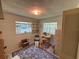 Bedroom with a rug, shelving, and natural light from windows at 1730 Oneco Ave, Winter Park, FL 32789