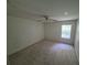 Bright bedroom with a ceiling fan and window at 2020 Rushden Dr, Ocoee, FL 34761