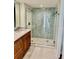 Bathroom featuring modern shower and vanity at 204 Quayside Cir # 601, Maitland, FL 32751