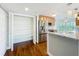 Bright kitchen featuring stainless steel appliances, custom cabinets, pantry, and sleek countertops at 204 Quayside Cir # 601, Maitland, FL 32751