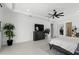Relaxing main bedroom featuring neutral walls, ceiling fan and recessed lighting at 2118 Whiting Trl, Orlando, FL 32820