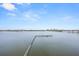 Beautiful aerial view of the water, skyline, and surrounding areas at 241 Riverside Dr # 902, Holly Hill, FL 32117