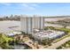 Community with a water feature and bridge to parking garage and water views at 241 Riverside Dr # 902, Holly Hill, FL 32117