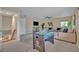 Large game room with foosball table, comfortable seating, ceiling fan and a relaxed atmosphere at 2523 Madron Ct, Orlando, FL 32806