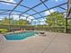 Spacious screened pool with patio space perfect for entertaining at 2523 Madron Ct, Orlando, FL 32806