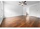 Bedroom featuring hardwood floors and an ensuite bathroom at 2741 Beaver Dr, Deltona, FL 32725