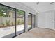 Dining area featuring sliders to the exterior patio at 2930 Candela Ct, Apopka, FL 32703