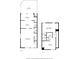 Detailed floor plan showcasing the layout of the first and second floors, including all rooms at 2930 Candela Ct, Apopka, FL 32703