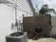 Backyard shows A/C unit, grill, and wooden fence at 362 White Marsh Cir, Orlando, FL 32824