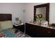 Comfortable bedroom with wooden furniture, including a large mirror at 362 White Marsh Cir, Orlando, FL 32824