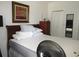Cozy main bedroom featuring a queen-sized bed and closet at 362 White Marsh Cir, Orlando, FL 32824