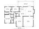 Detailed floor plan showcasing the layout and dimensions of the home's various rooms and spaces at 403 Broadview Ave, Altamonte Springs, FL 32701