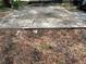 Large concrete slab, perfect for a shed, patio or outdoor living space at 578 3Rd St, Daytona Beach, FL 32117