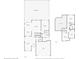 Detailed floor plan showcasing the layout of the home with room dimensions and features at 985 N Lake Claire Cir, Oviedo, FL 32765
