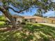 Charming single-story home with mature trees, a well-maintained lawn, and a two-car garage at 1818 Portview Ave, Deltona, FL 32738