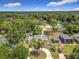 Suburban property with charming home, circular driveway, large lot and a lush tree canopy at 219 E Fern Dr, Orange City, FL 32763