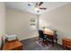 Office space featuring a wooden desk and chair at 2210 Romanum Dr, Winter Garden, FL 34787
