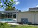 Backyard pool with screened in patio at 2421 Queenswood Cir, Kissimmee, FL 34743