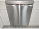 Close up of stainless steel dishwasher installed in the kitchen at 3030 Clubview Dr # Ge, Orlando, FL 32822