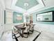 Elegant dining room featuring stylish lighting, and modern decor at 4334 Tolkien St, Orlando, FL 32828