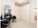 Bright office space with built-in storage, natural light, and a neutral color scheme at 636 Cheviot Ct, Apopka, FL 32712