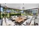 Beautiful, furnished patio area at 826 Long Bay Ct, Kissimmee, FL 34741