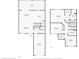Detailed floor plan showcasing layout with living room, dining room, kitchen, bedrooms and bathrooms at 1434 Pacific Rd, Kissimmee, FL 34759