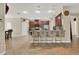 Kitchen and bar seating area with open floor plan, perfect for entertaining and Gathering gatherings at 2319 Dammar St, Orlando, FL 32824