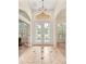 Welcoming foyer with decorative tile flooring and arched doorways at 343 Leslie Ln, Lake Mary, FL 32746