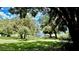 Lush backyard with mature trees, opening to a tranquil waterfront view, perfect for relaxation at 625 Woodlawn Cemetery Rd, Gotha, FL 34734