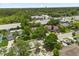 Expansive aerial view of a neighborhood with lush greenery and well-maintained homes near a busy roadway at 119 Glendale Dr, Longwood, FL 32750